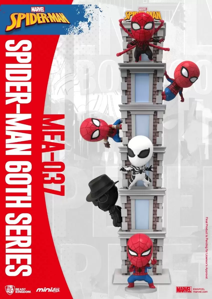 Mini Egg Attack - Spider-Man 60th Anniversary Series Bright Box Set