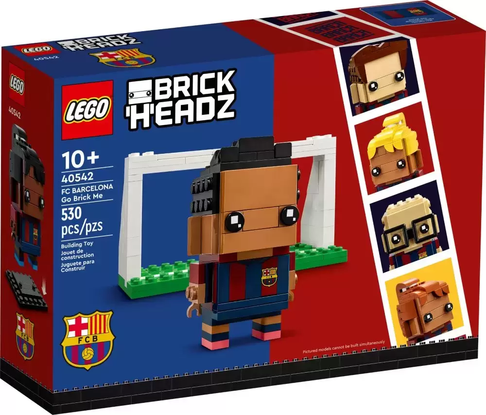 LEGO BrickHeadz - FC Barcelona Go Brick Me