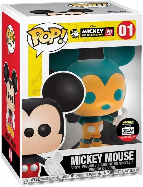 POP! Disney - Disney - Mickey Mouse Orange & Teal