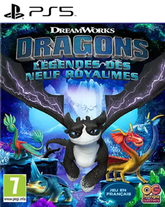 Jeux PS5 - Dragons Légendes Des Neuf Royaumes