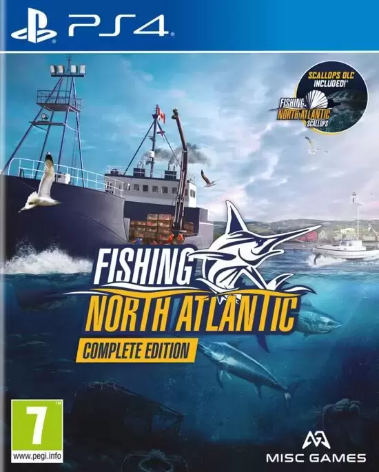 Jeux PS4 - Fishing North Atlantic - Complete Edition