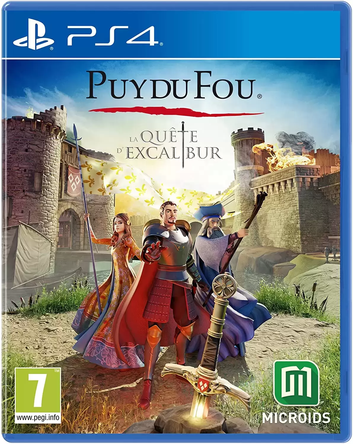 Jeux PS4 - Puy Du Fou : La Quête d\'Excalibur