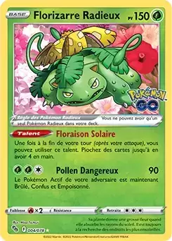 Pokémon Go - Florizarre Radieux