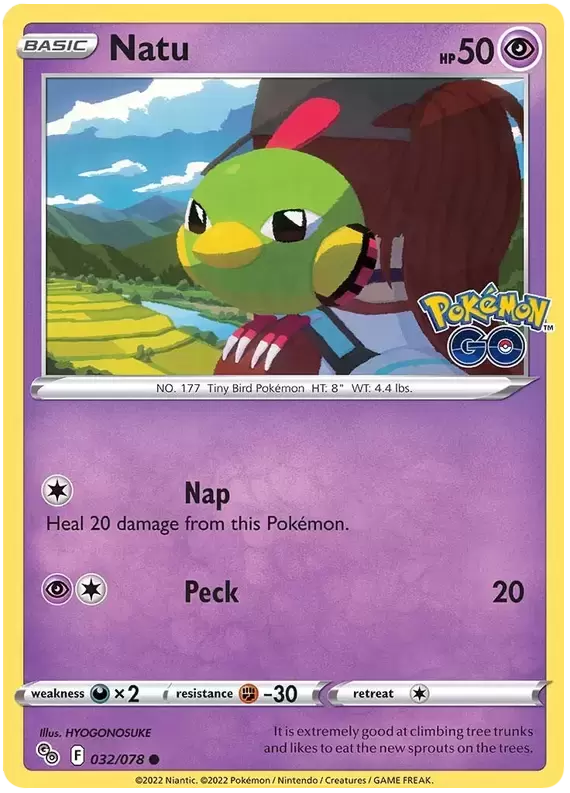 Pokémon Go - Natu