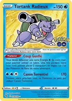 Pokémon Go - Tortank Radieux