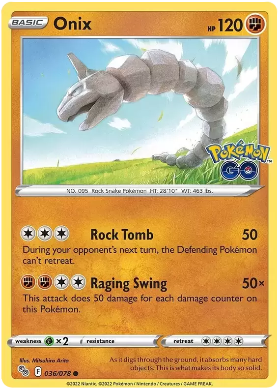 Pokémon Go - Onix