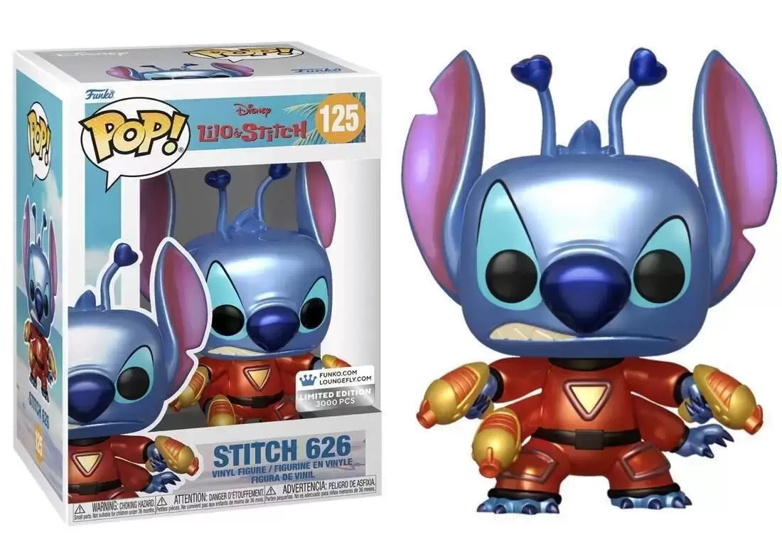 POP! Disney - Lilo and Stitch - Stitch 626 Metallic