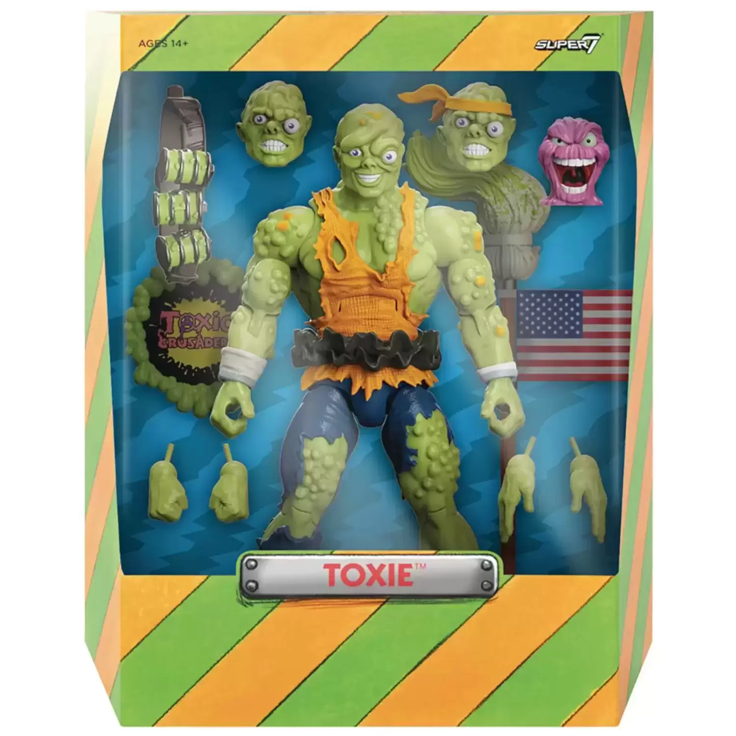 Super7 - ULTIMATES! - Toxic Crusaders - Toxie