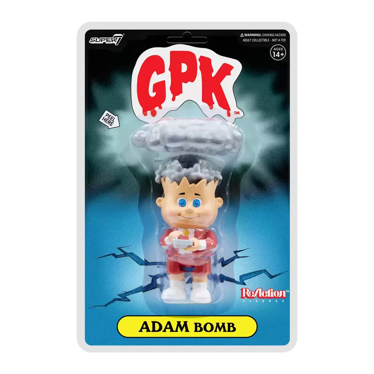 ReAction Figures - Garbage Pail Kids - Adam Bomb (Red)