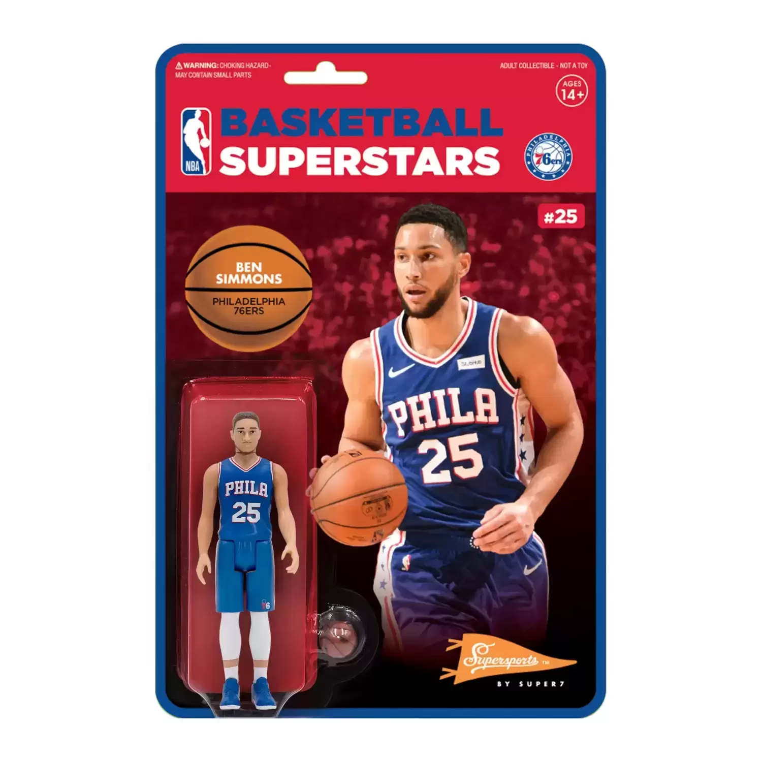 Supersports by Super7 - Basketball - Ben Simmons (76ers)