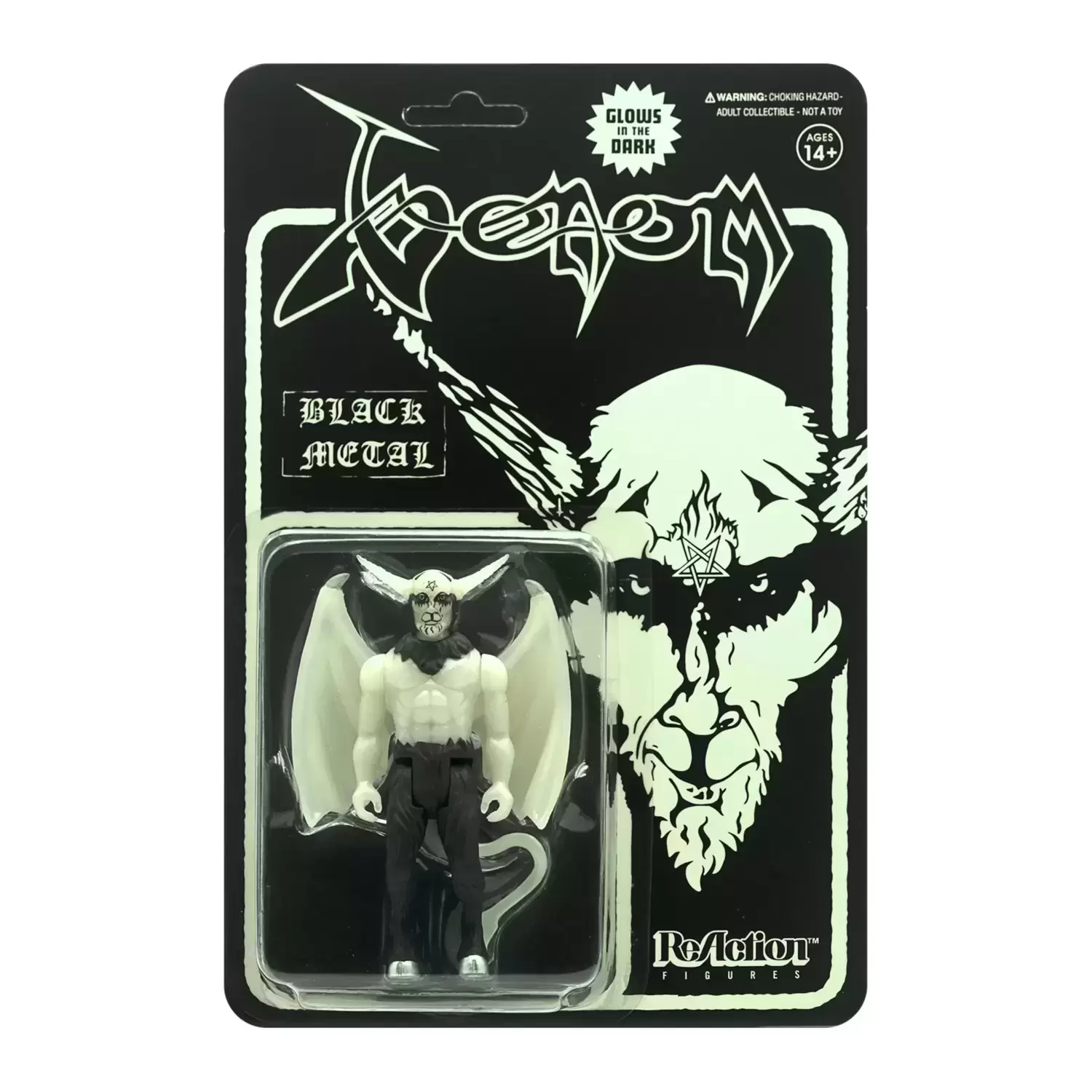 ReAction Figures - Venom - Black Metal (Glow In The Dark)