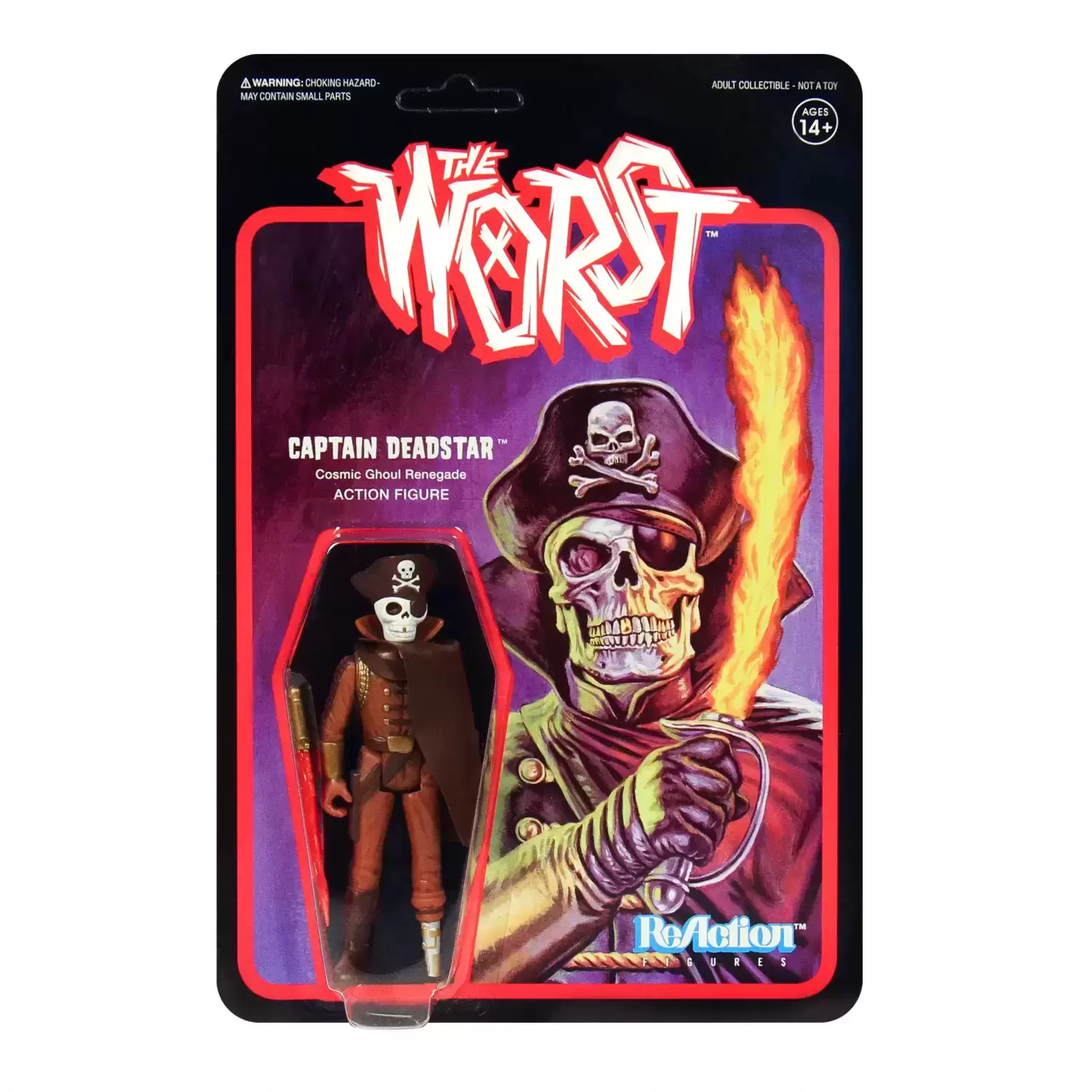 ReAction Figures - The Worst - Captain Deadstar (Color 2)