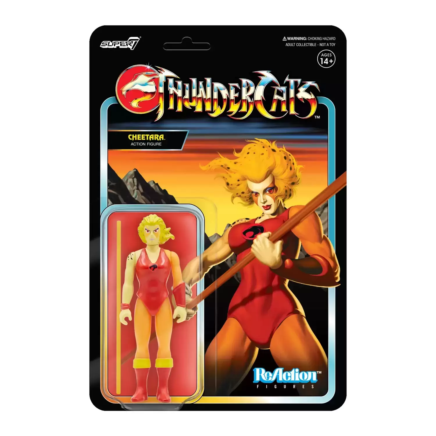 ReAction Figures - Thundercats - Cheetara (Toy Variant)