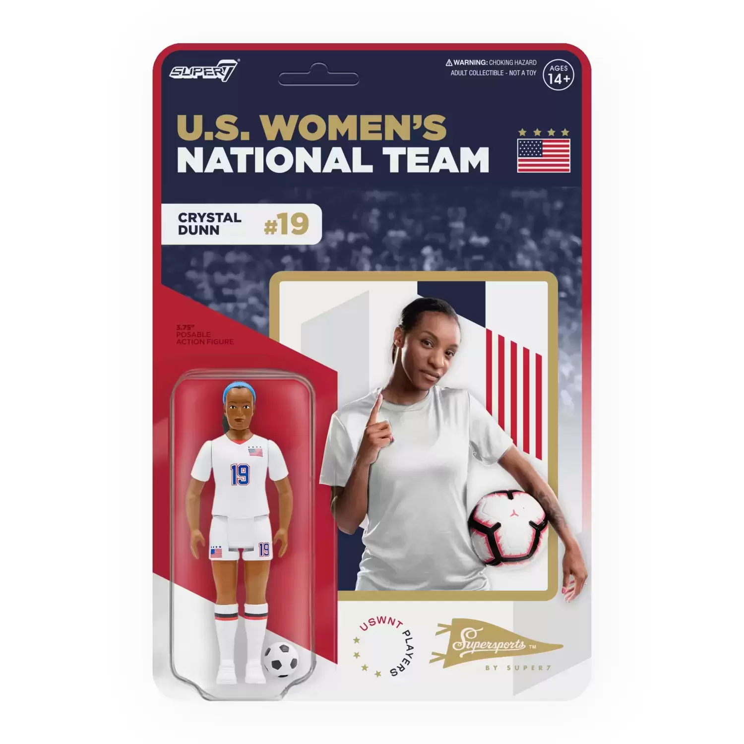 Supersports by Super7 - USWNT - Crystal Dunn