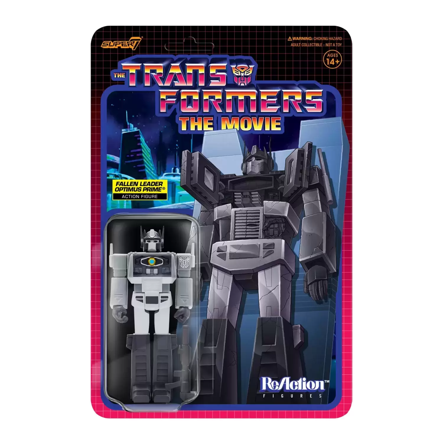 ReAction Figures - Transformers - Fallen Leader Optimus Prime