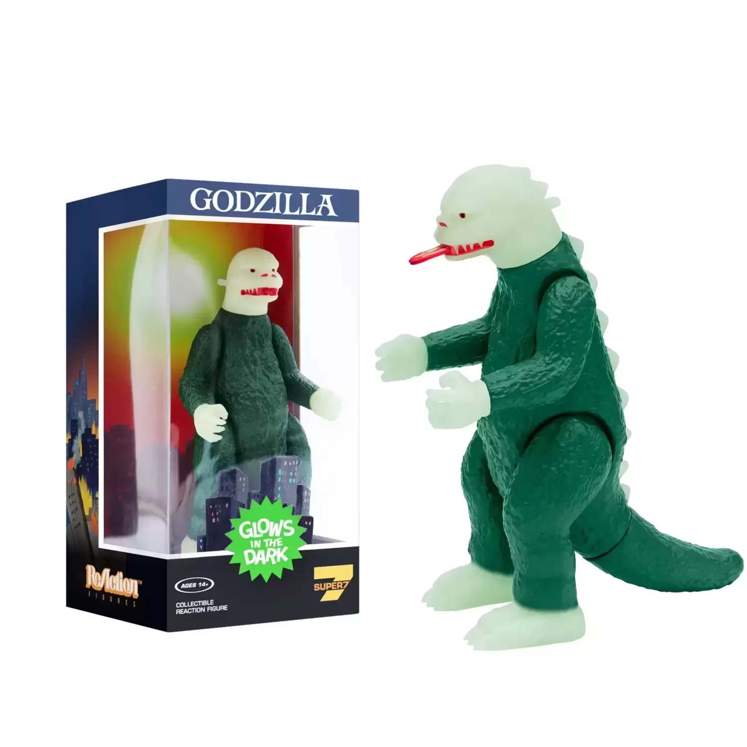 ReAction Figures - Godzilla -  Shogun (Glow-In-The-Dark)