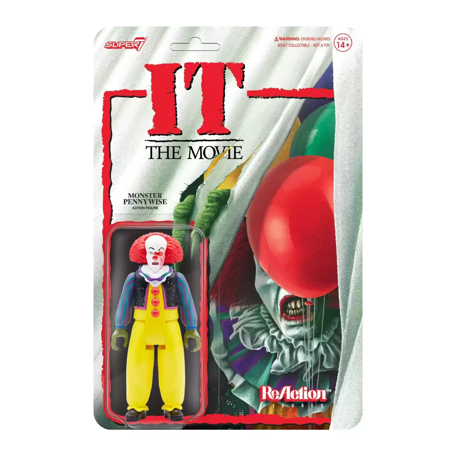 ReAction Figures - IT -  Pennywise (Monster)