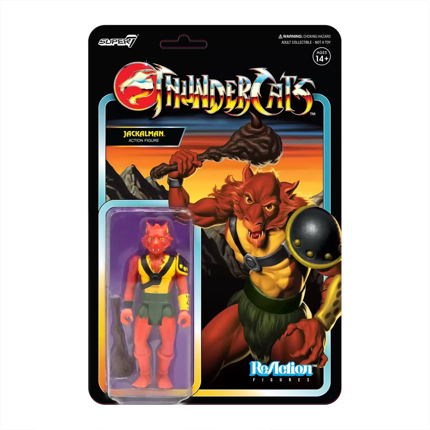 ReAction Figures - Thundercats - Jackalman (Toy Variant)