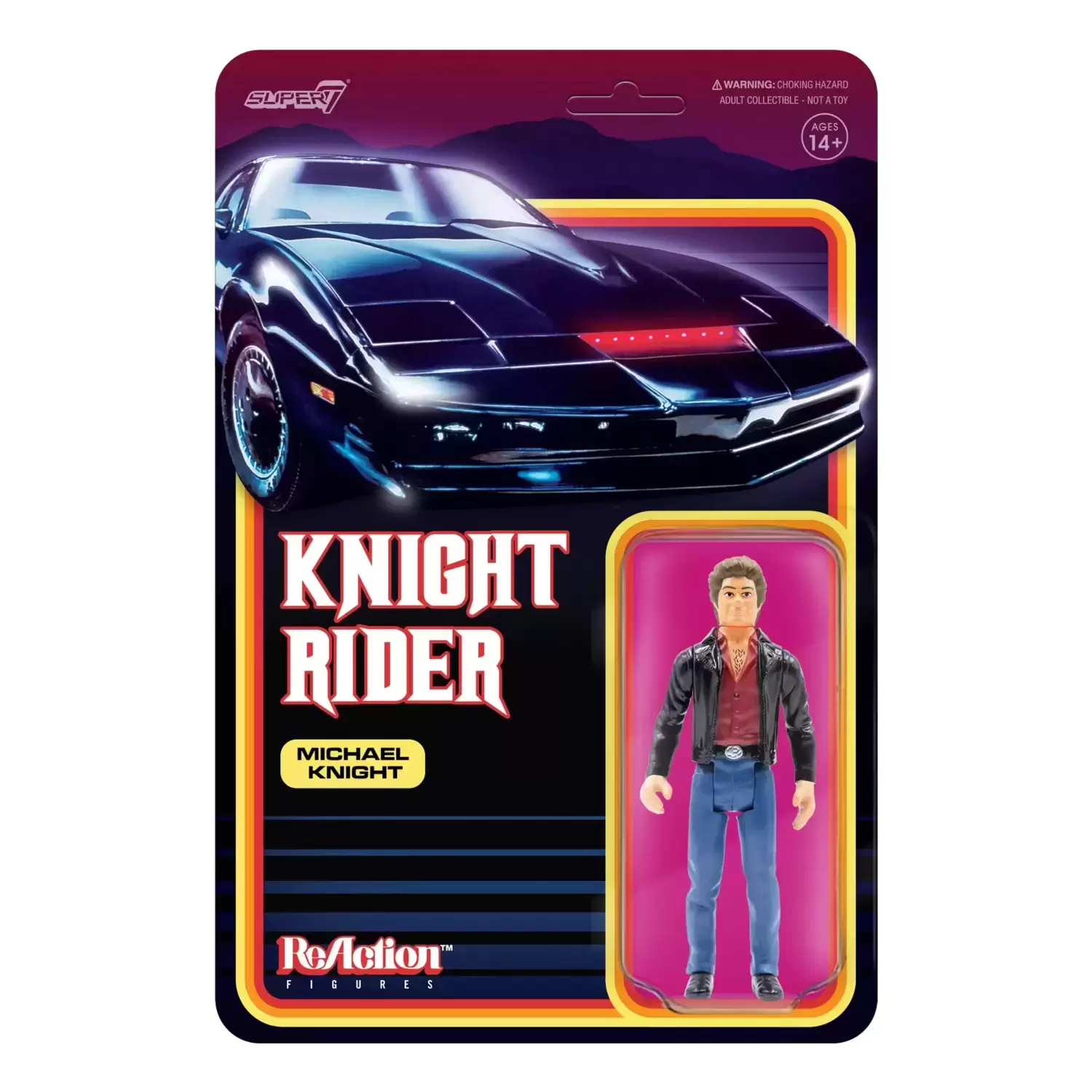 ReAction Figures - Knight Rider - Michael Knight