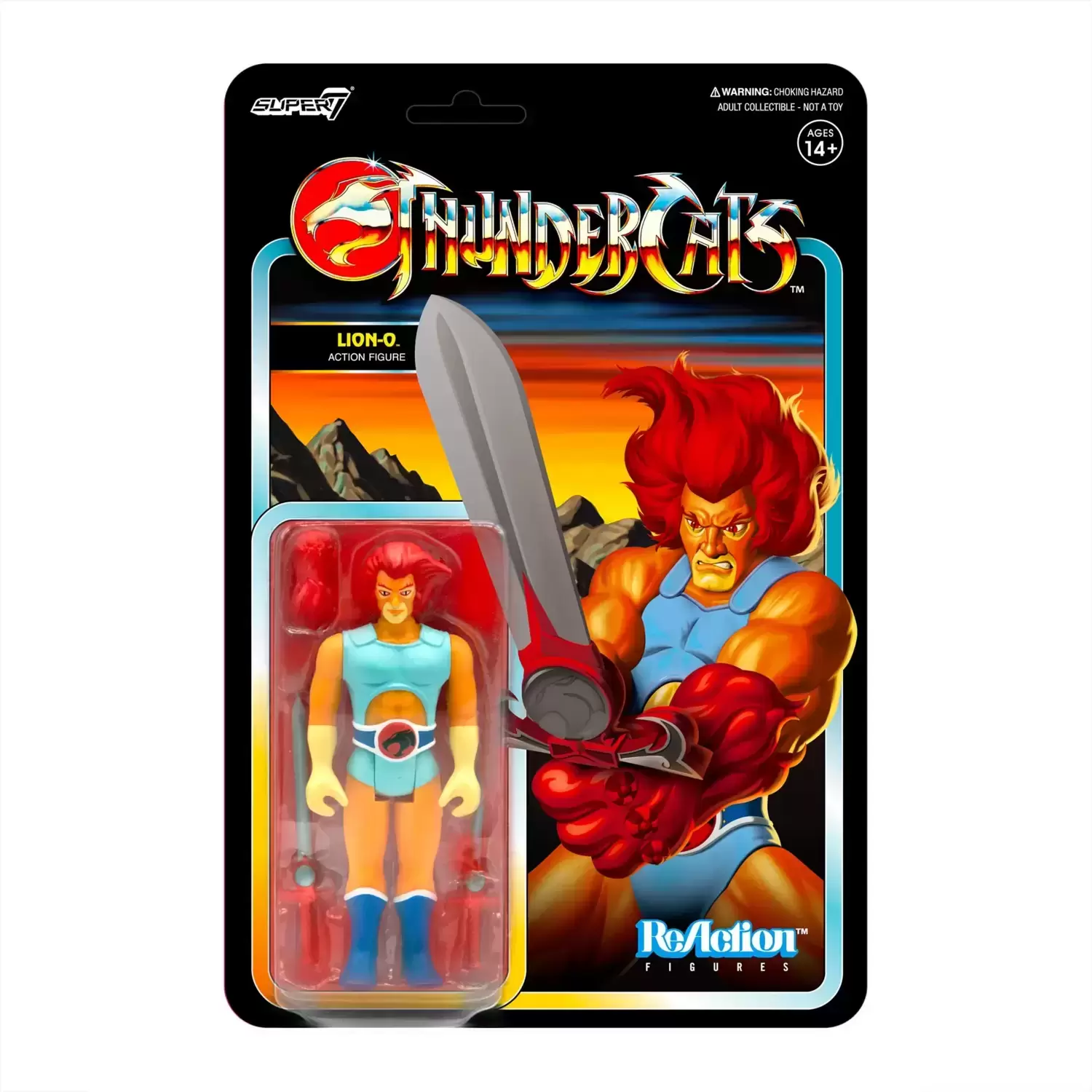 ReAction Figures - Thundercats - Lion-O (Toy Variant)