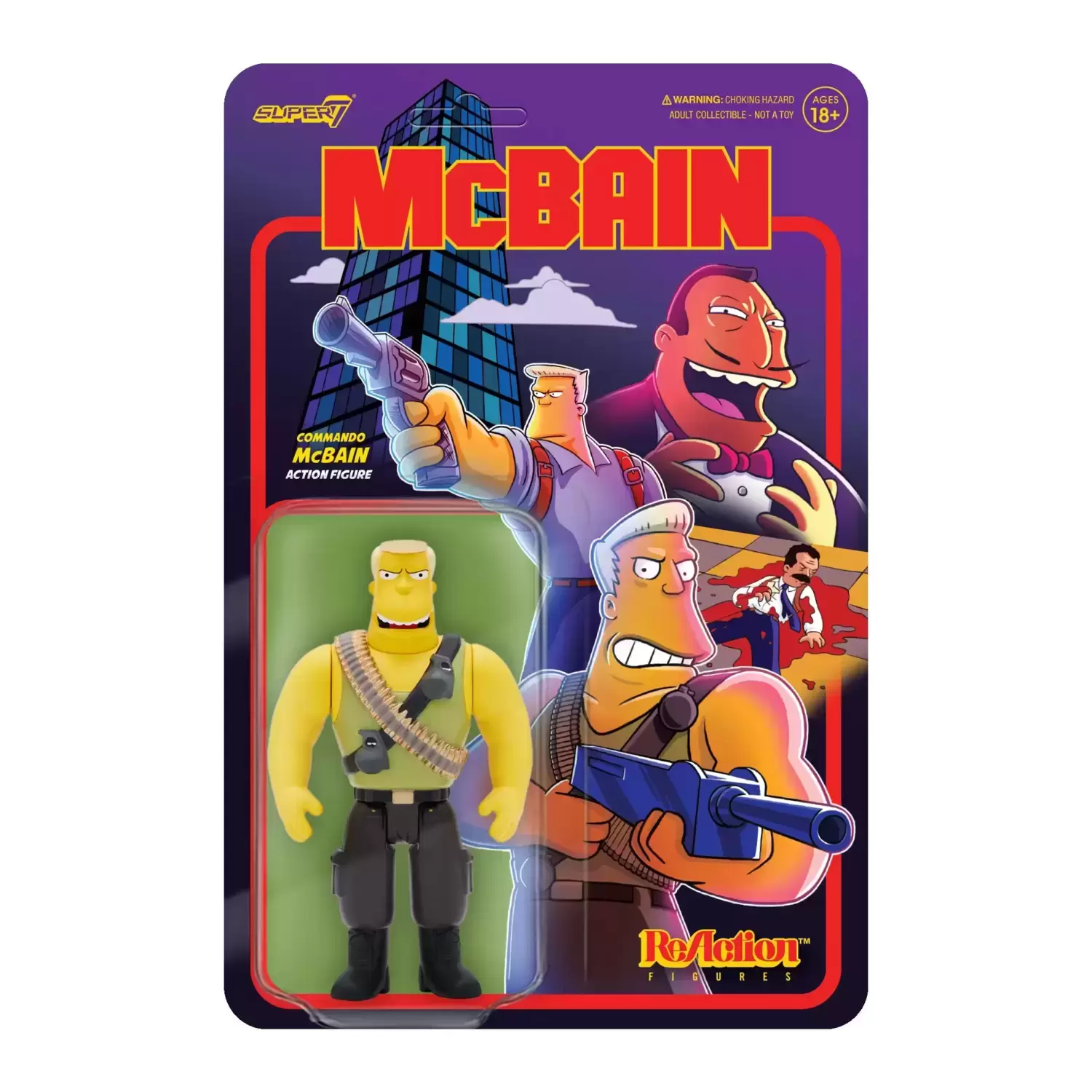 ReAction Figures - McBain - Commando McBain