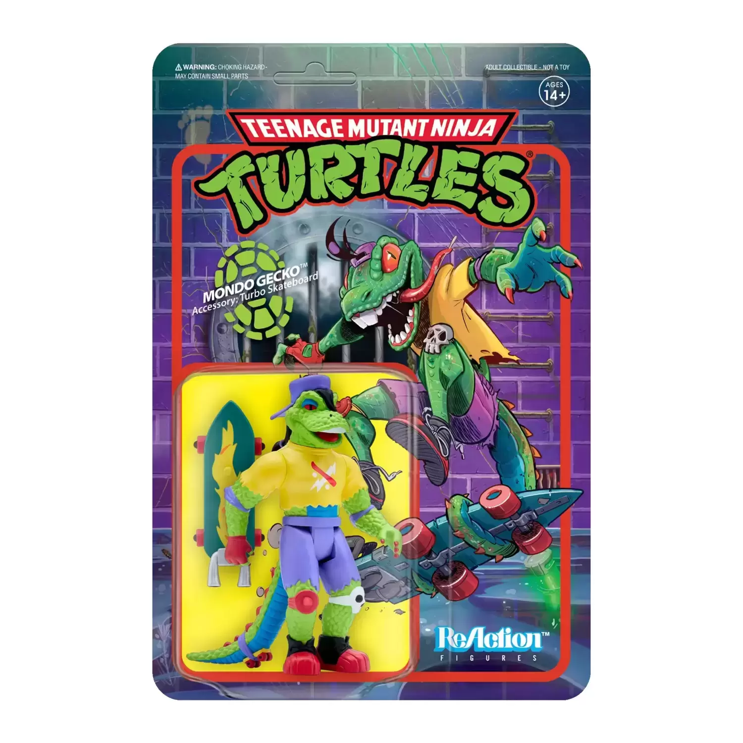 ReAction Figures - TMNT - Mondo Gecko