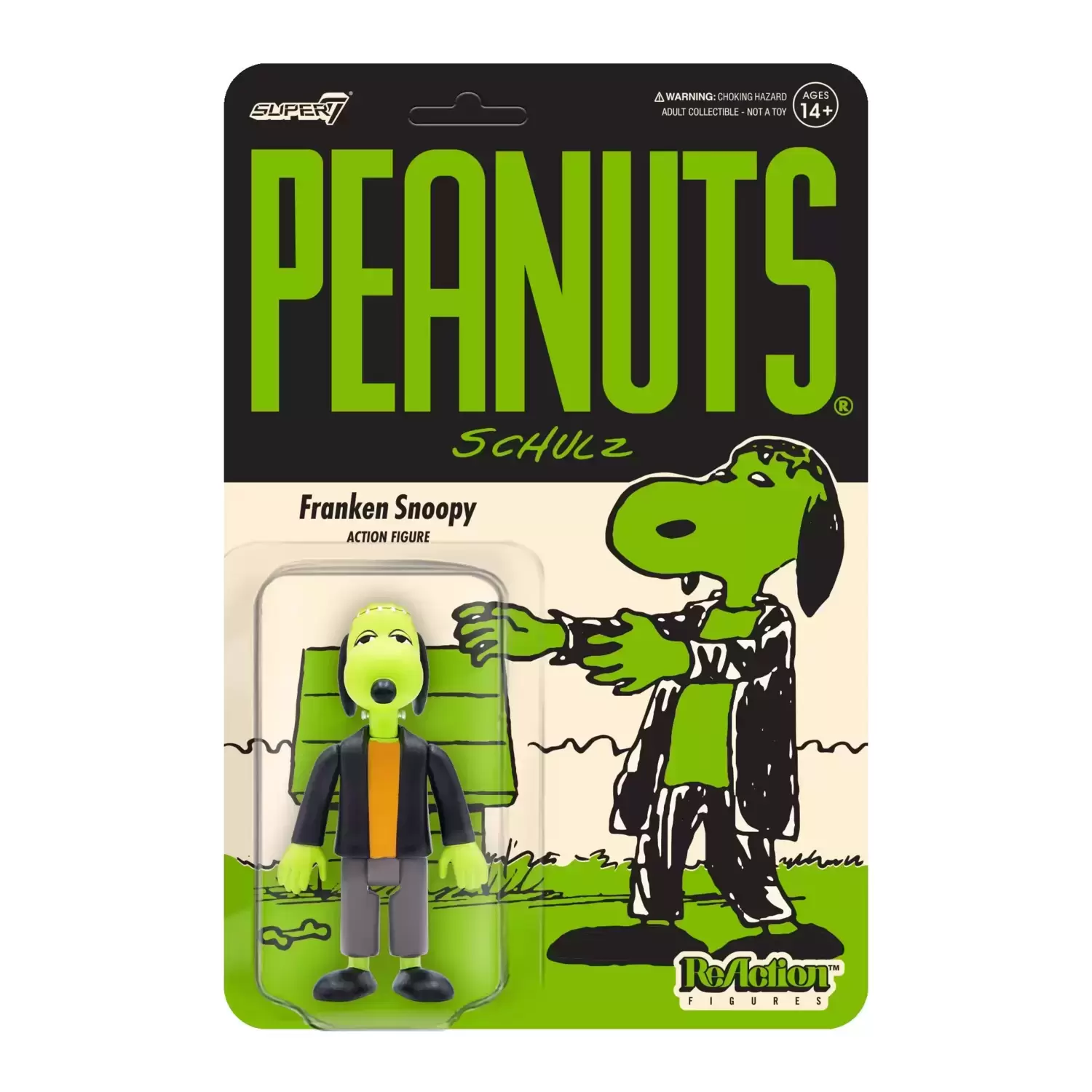 ReAction Figures - Peanuts -  Franken-Snoopy