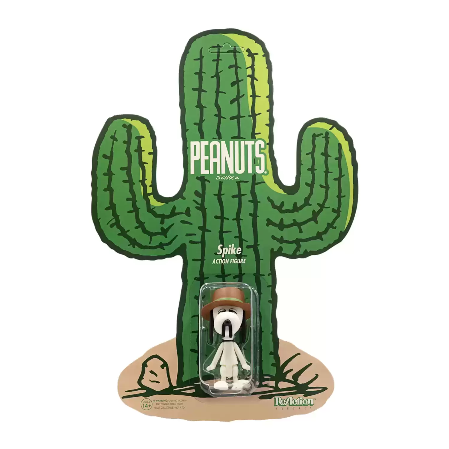 ReAction Figures - Peanuts -  Spike Cactus Card (SDCC 2020)