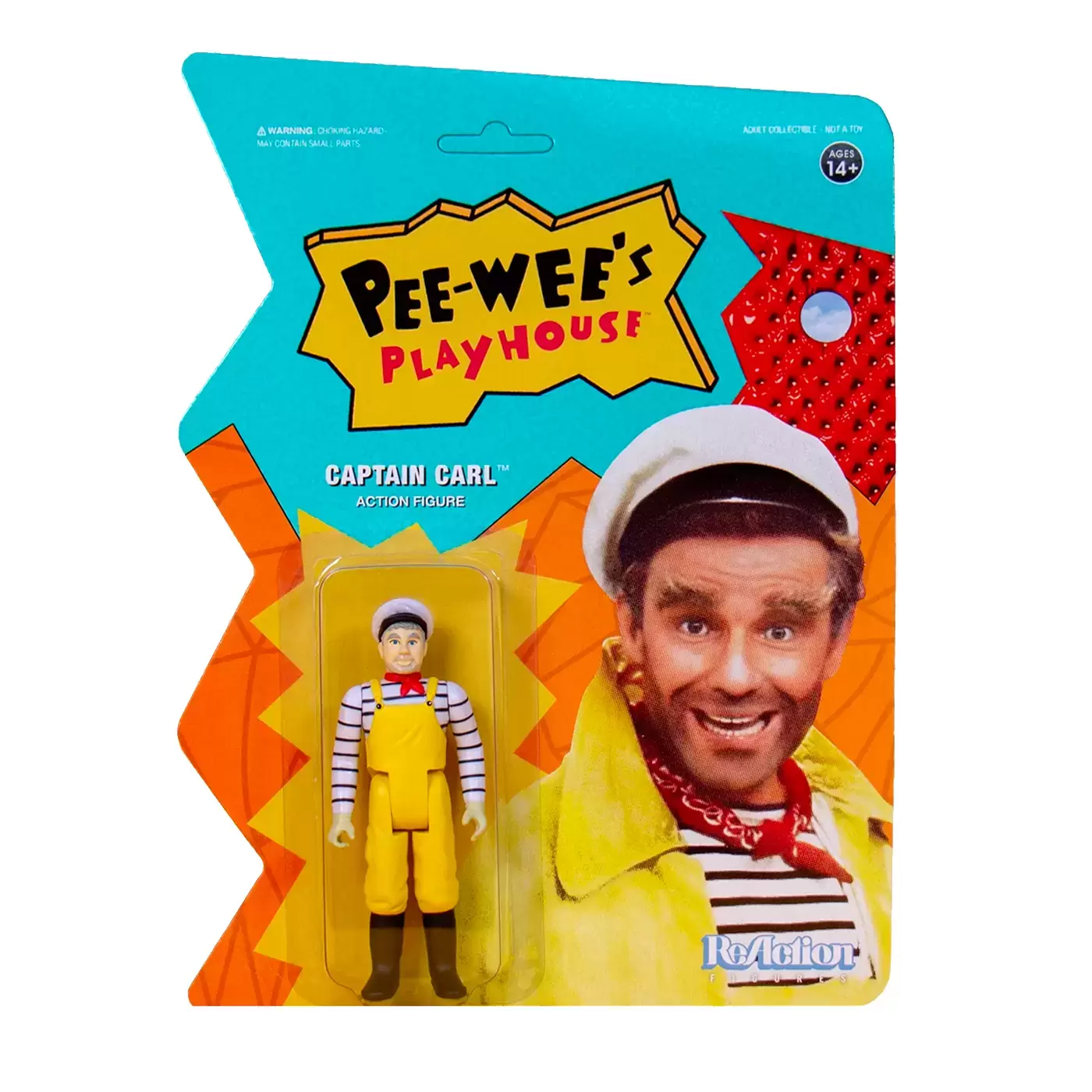 ReAction Figures - Pee-wee\'s Playhouse -  Captain Carl