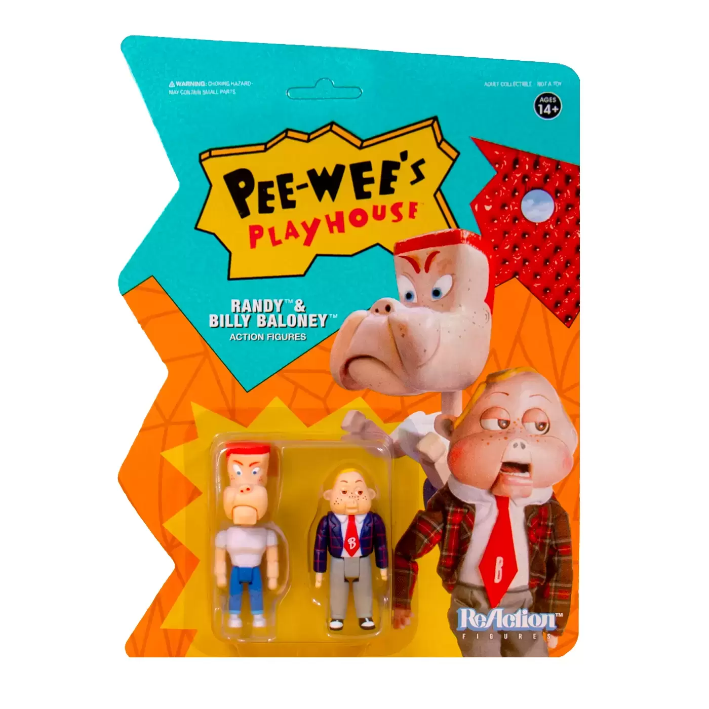 ReAction Figures - Pee-wee\'s Playhouse -  Randy & Billy Baloney