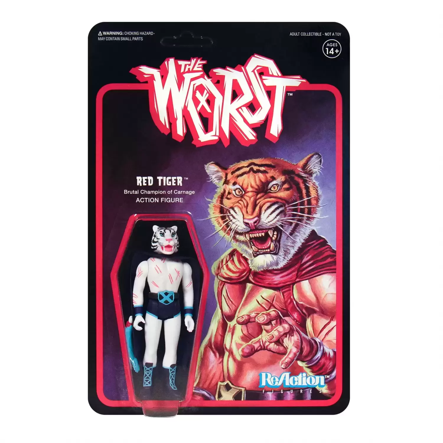 ReAction Figures - The Worst - Red Tiger (Color 2)