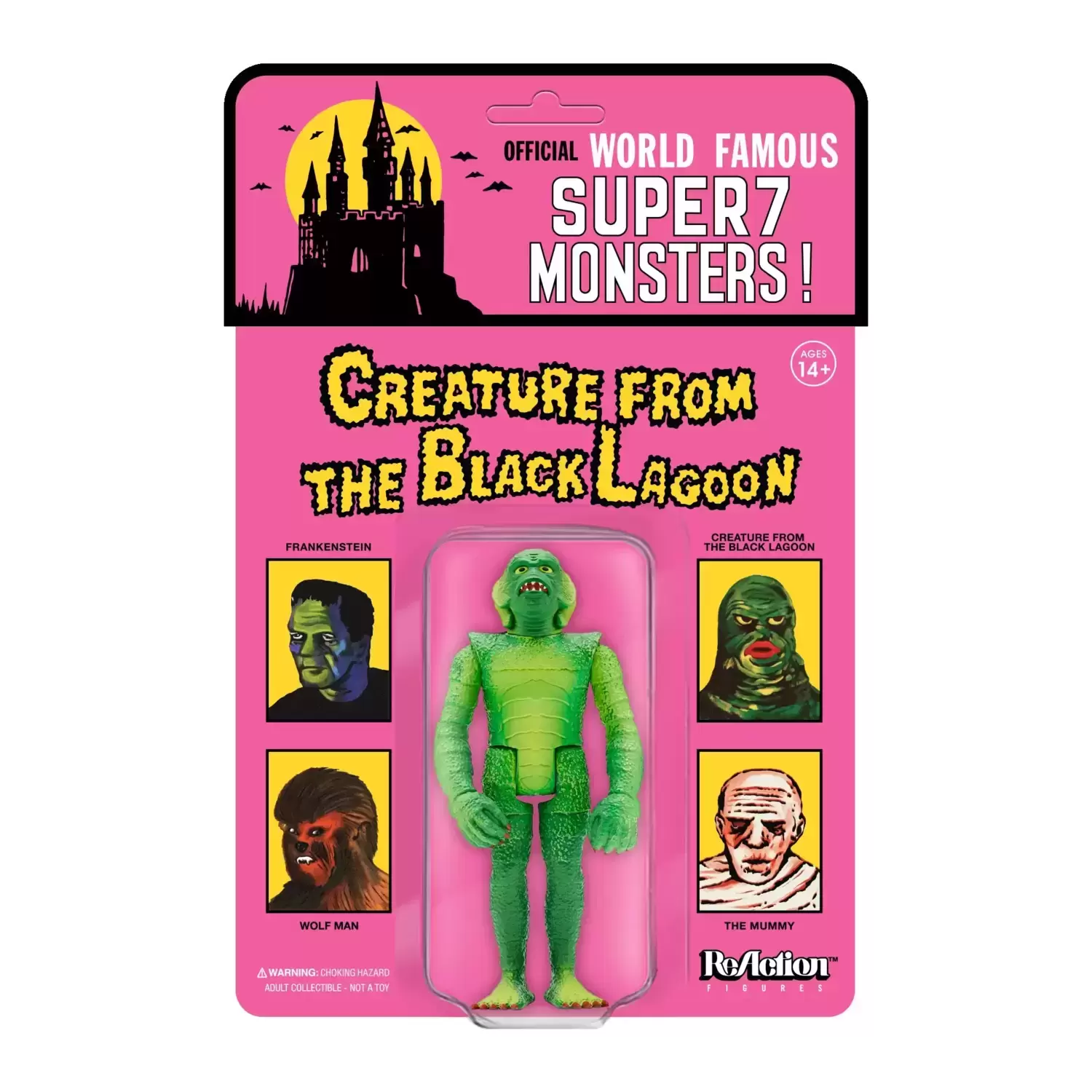 ReAction Figures - Universal Monsters - Creature from the Black Lagoon (Wide Sculpt on Card)