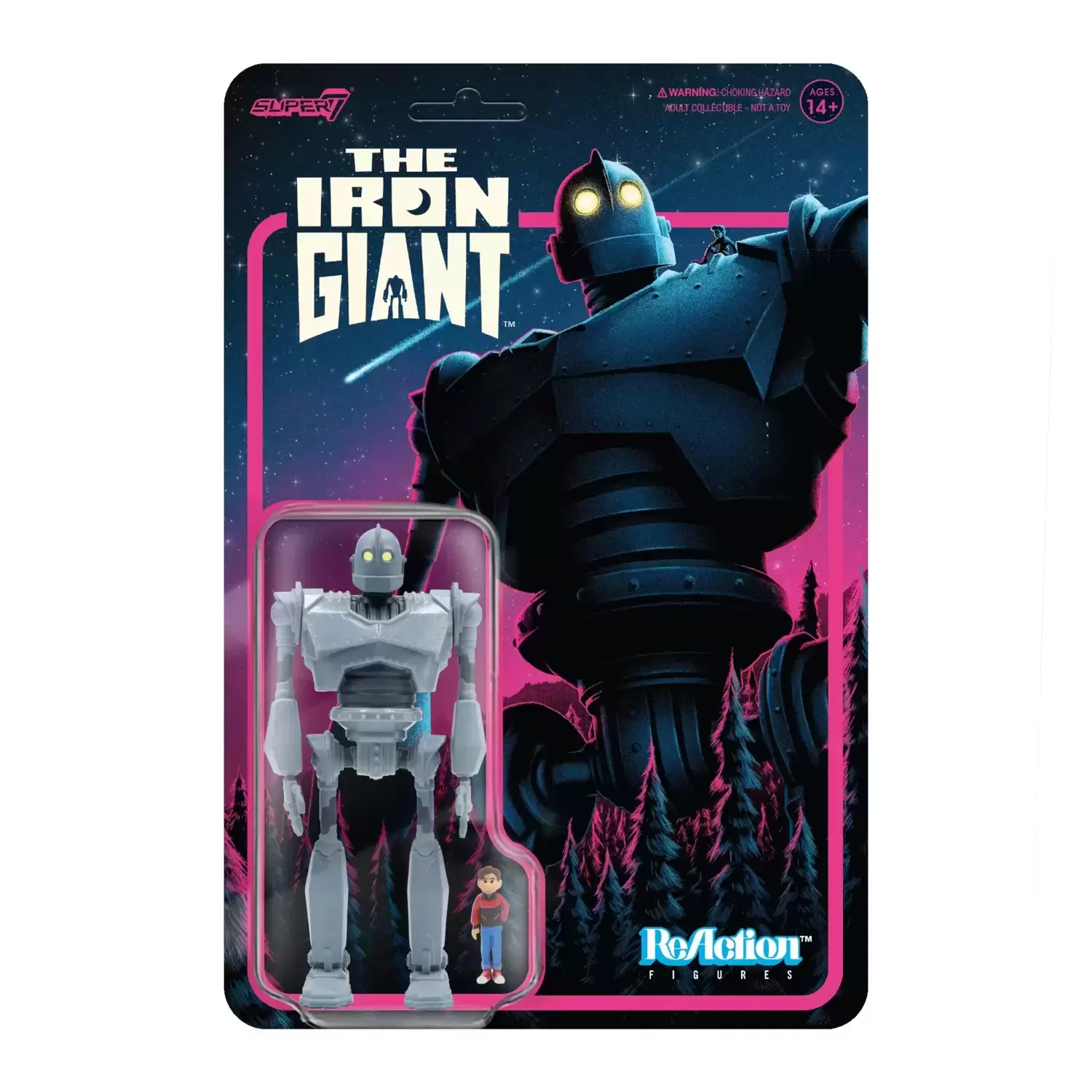 ReAction Figures - The Iron Giant (with Hogarth Hughes)