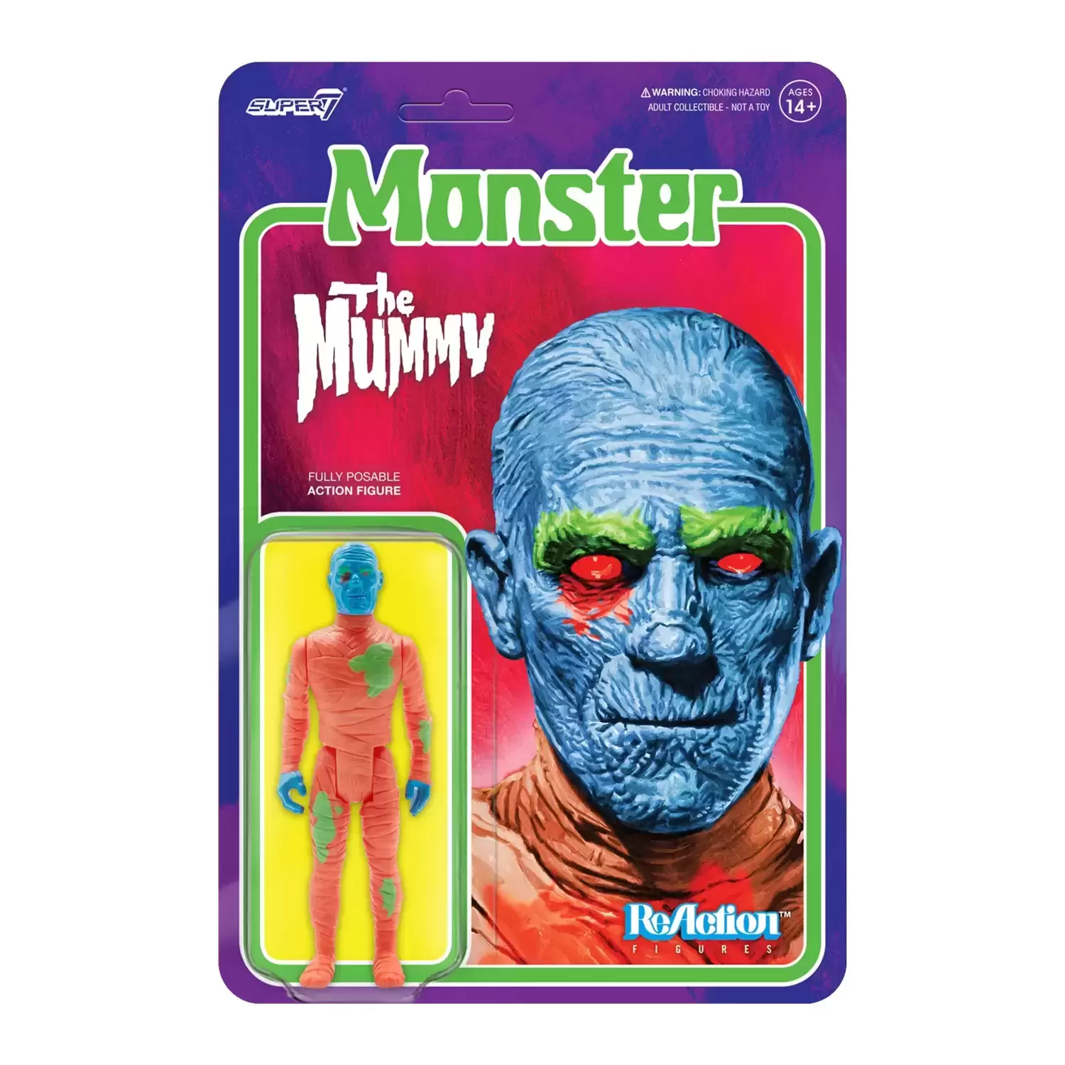 ReAction Figures - Universal Monsters - The Mummy﻿ (Costume Colors)