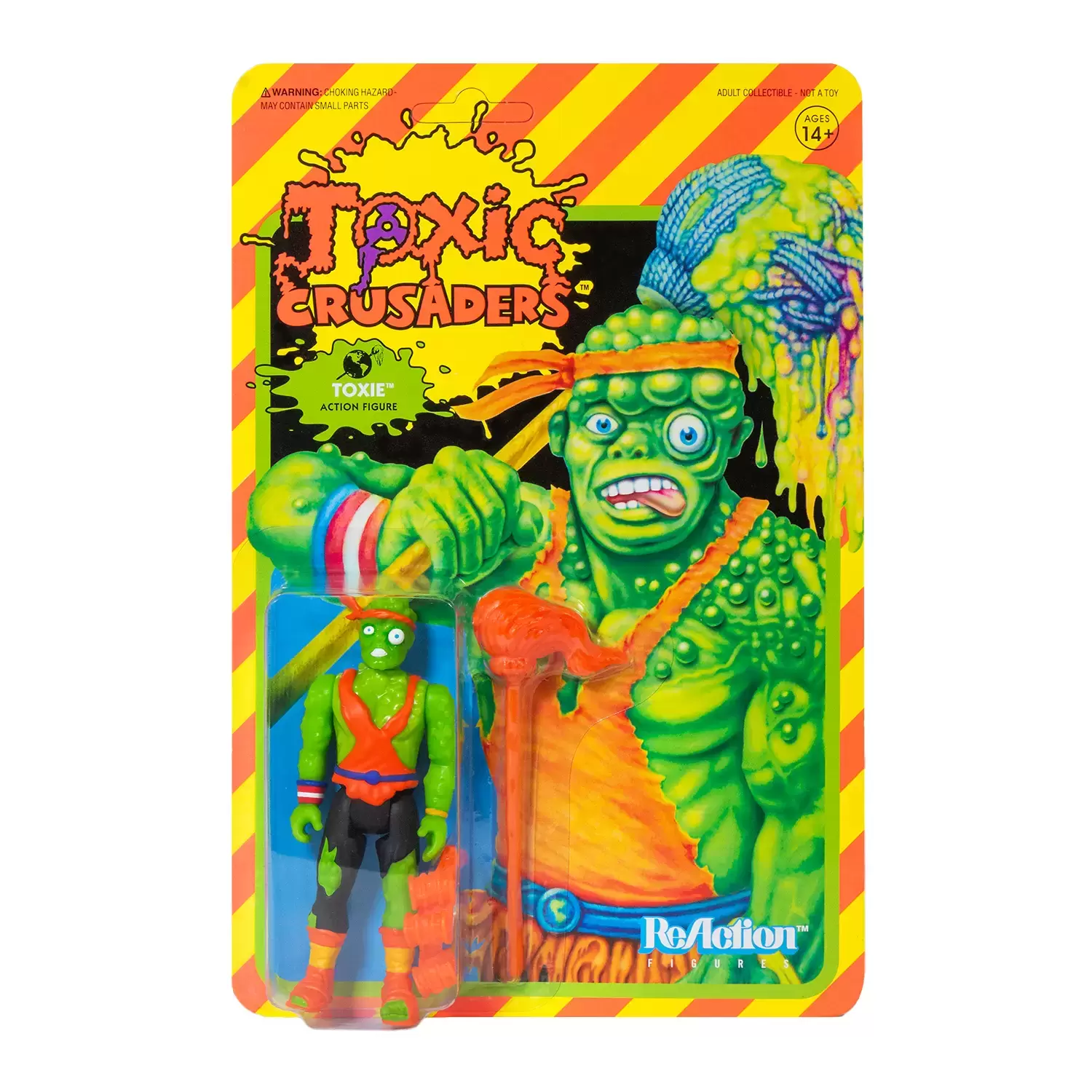 ReAction Figures - Toxic Crusaders - Toxie