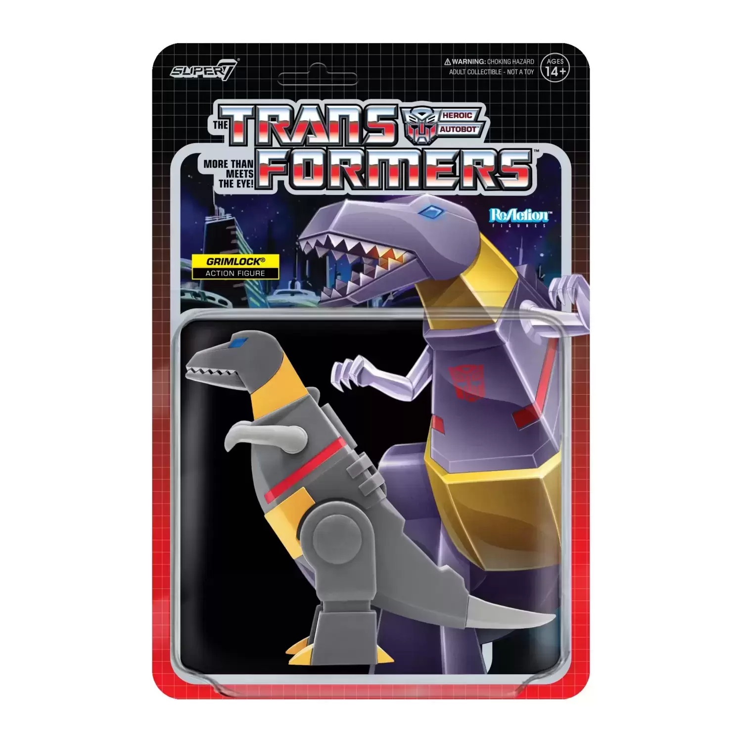 ReAction Figures - Transformers -  Grimlock Dino