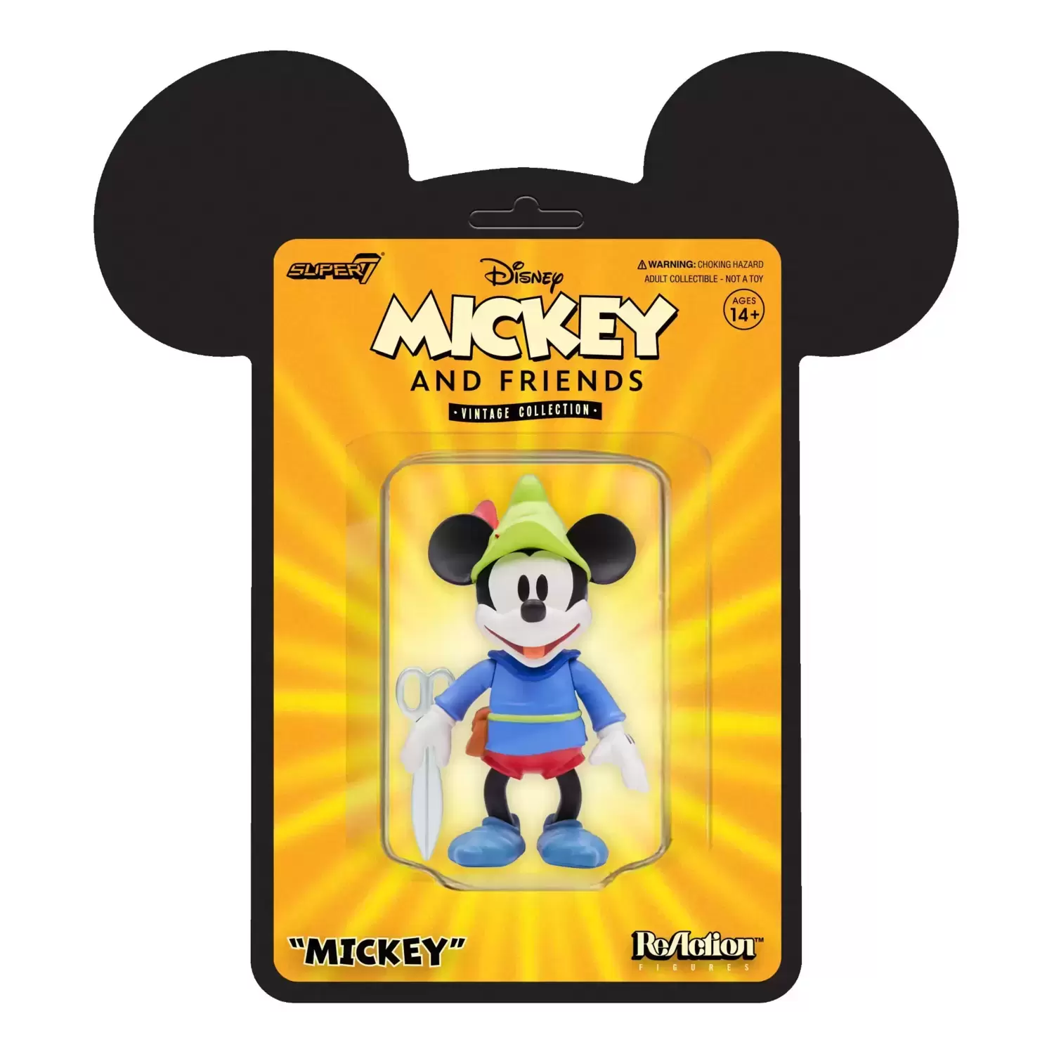 ReAction Figures - Mickey And Friends - Brave Little Tailor Mickey Mouse