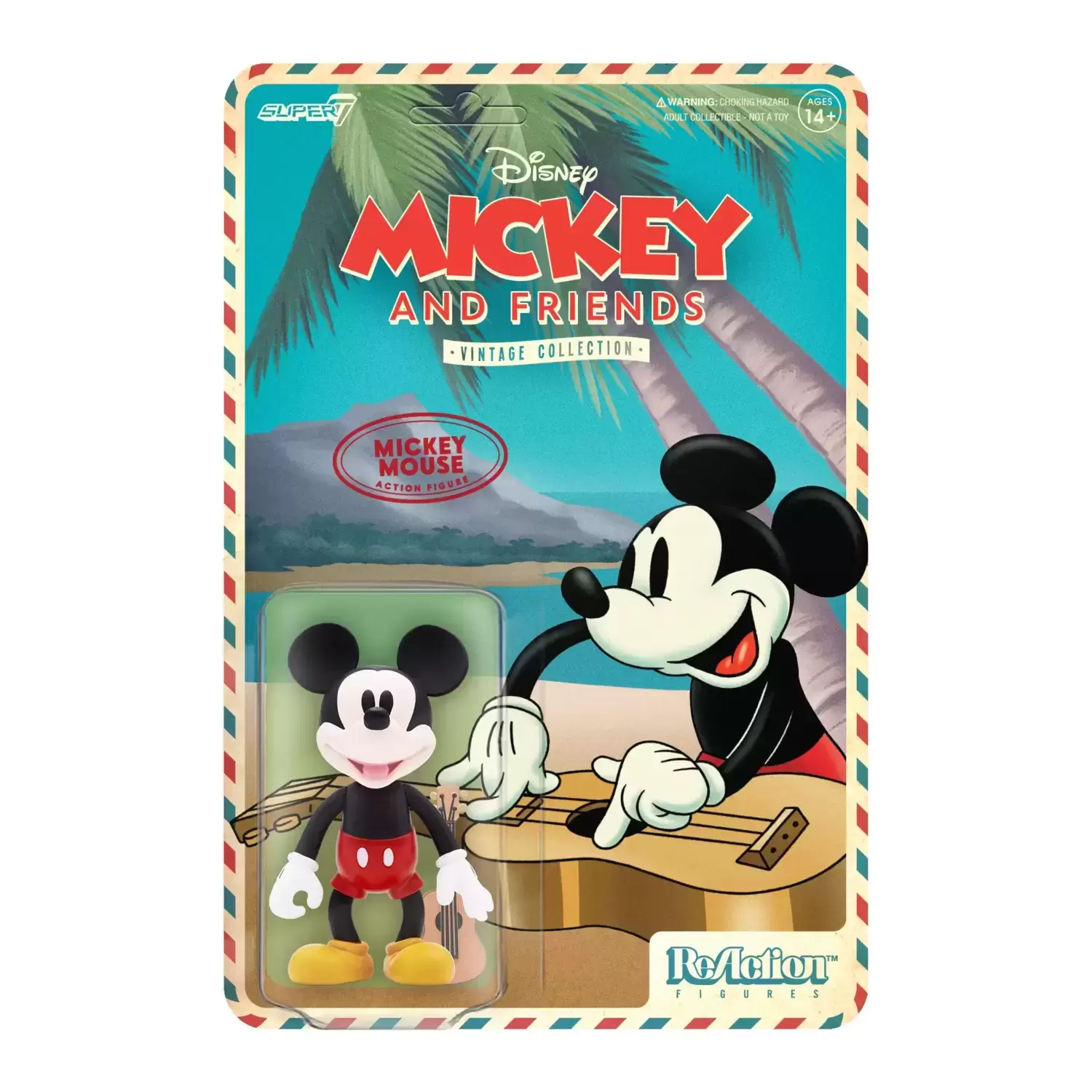 ReAction Figures - Mickey And Friends - Mickey Mouse (Hawaiian Holiday)