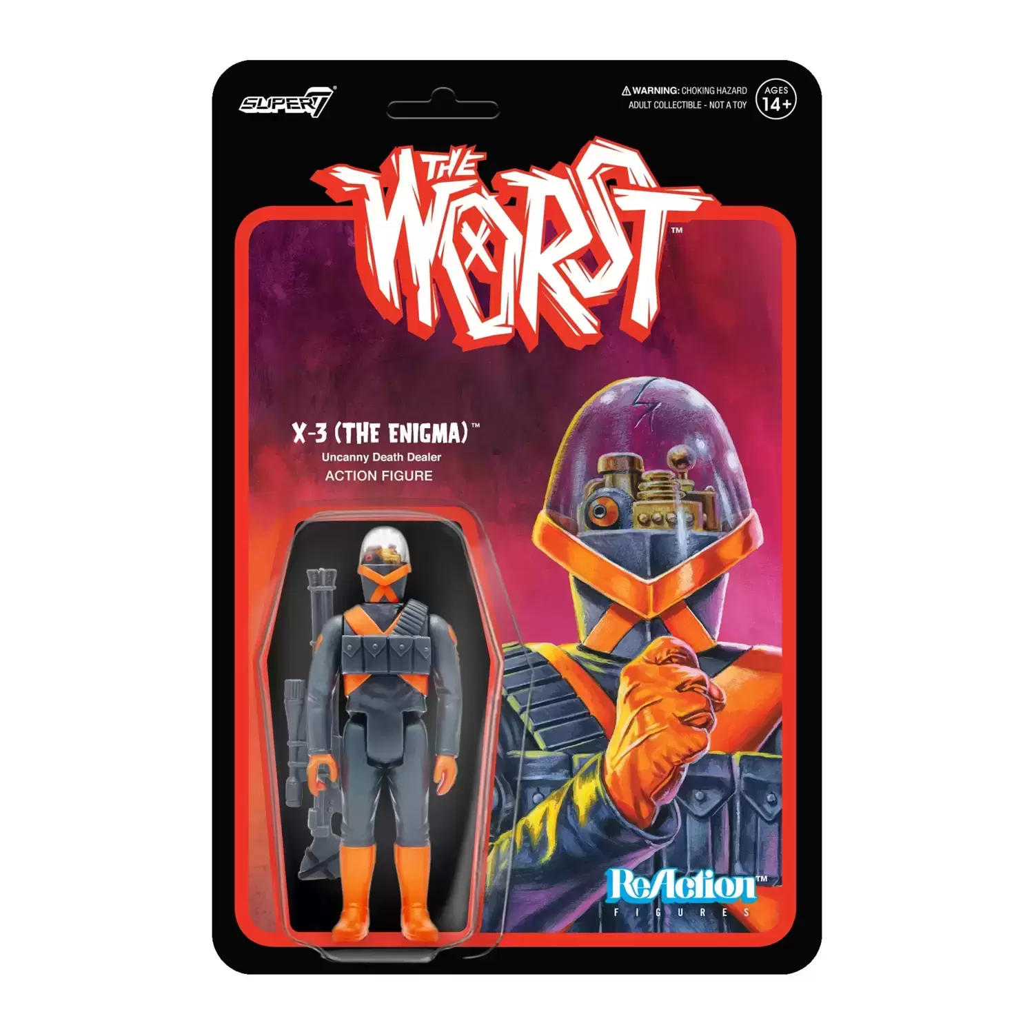 ReAction Figures - The Worst - X-3 (The Enigma)