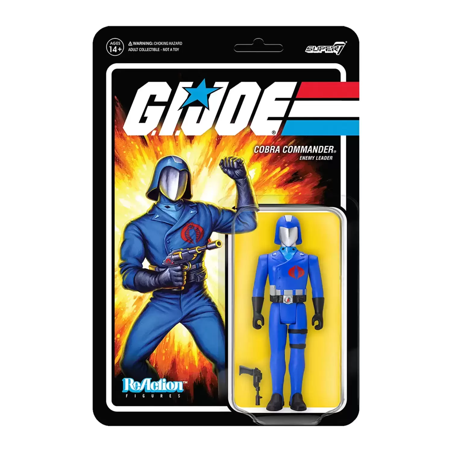 Super7 ReAction - G.I. Joe - Cobra Commander