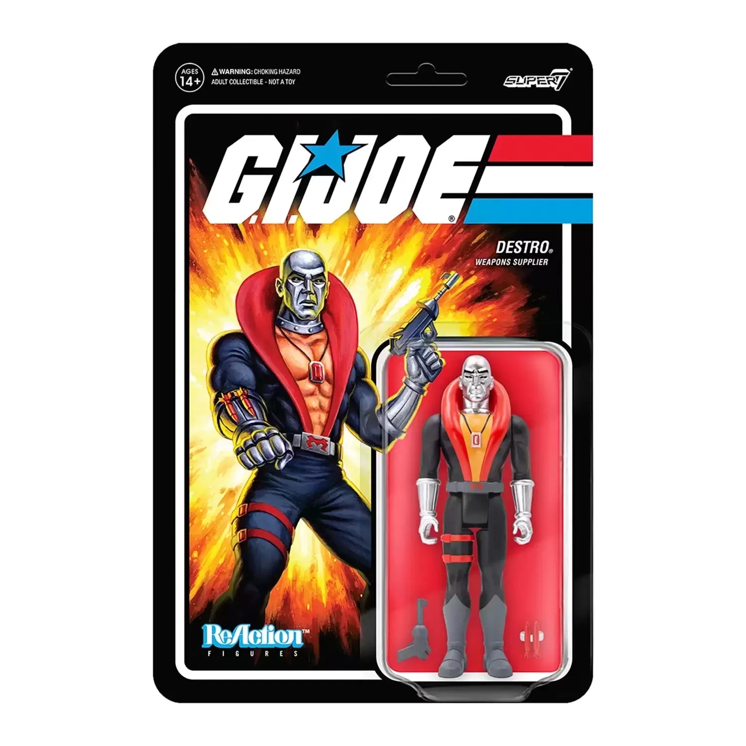 Super7 ReAction - G.I. Joe - Destro