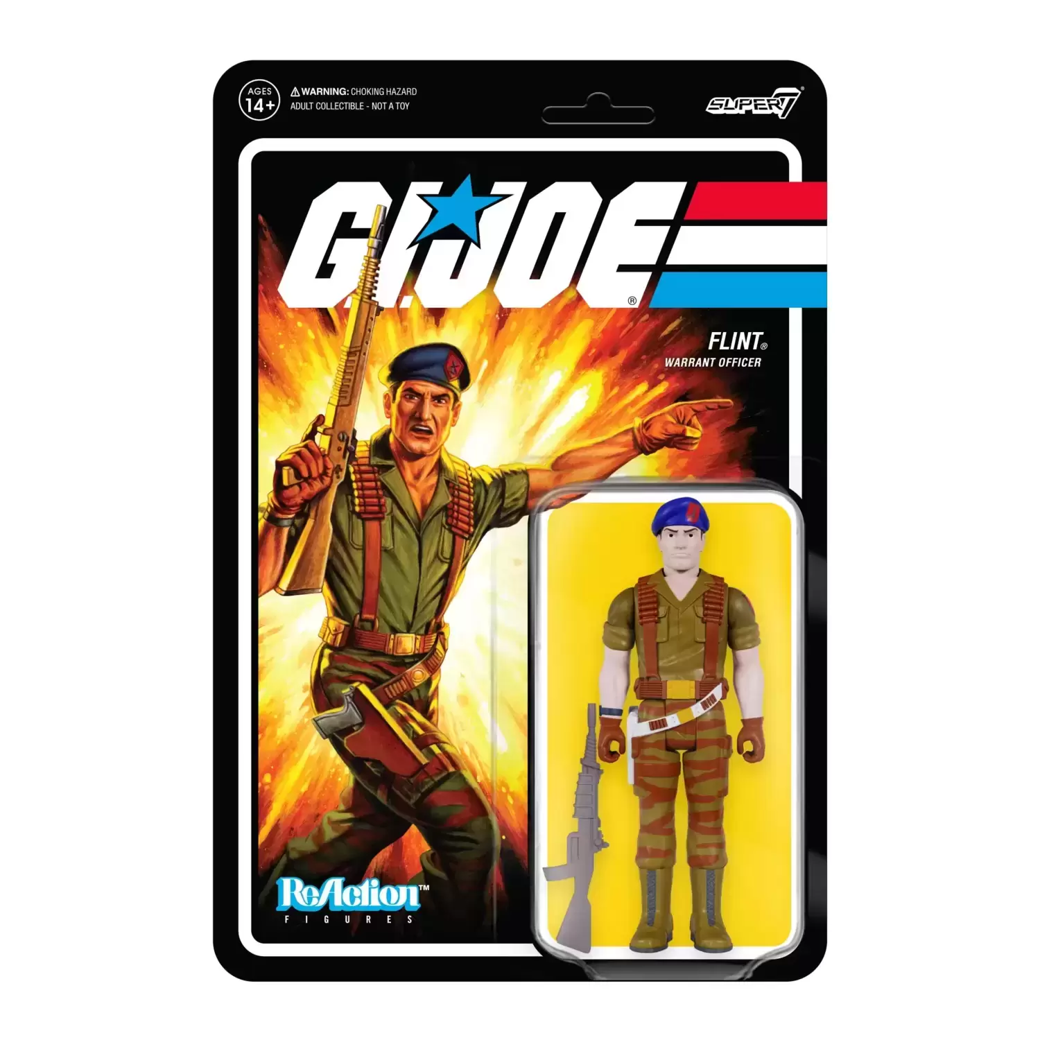 Super7 ReAction - G.I. Joe - Flint