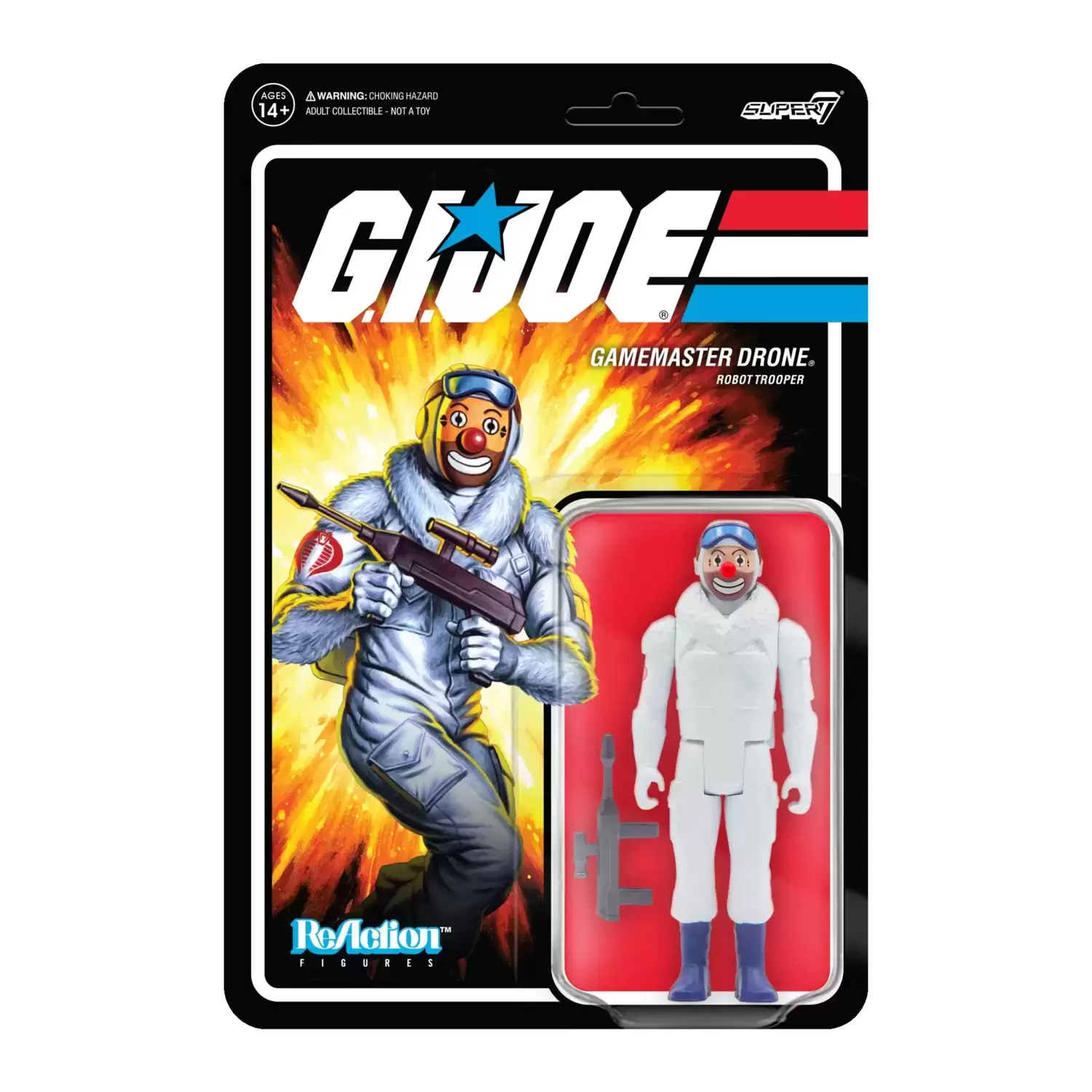 Super7 ReAction - G.I. Joe - Gamemaster Drone