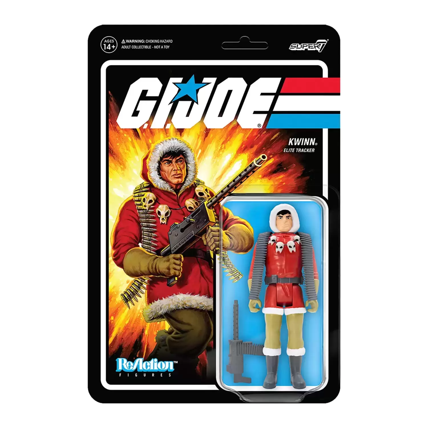 Super7 ReAction - G.I. Joe - Kwinn