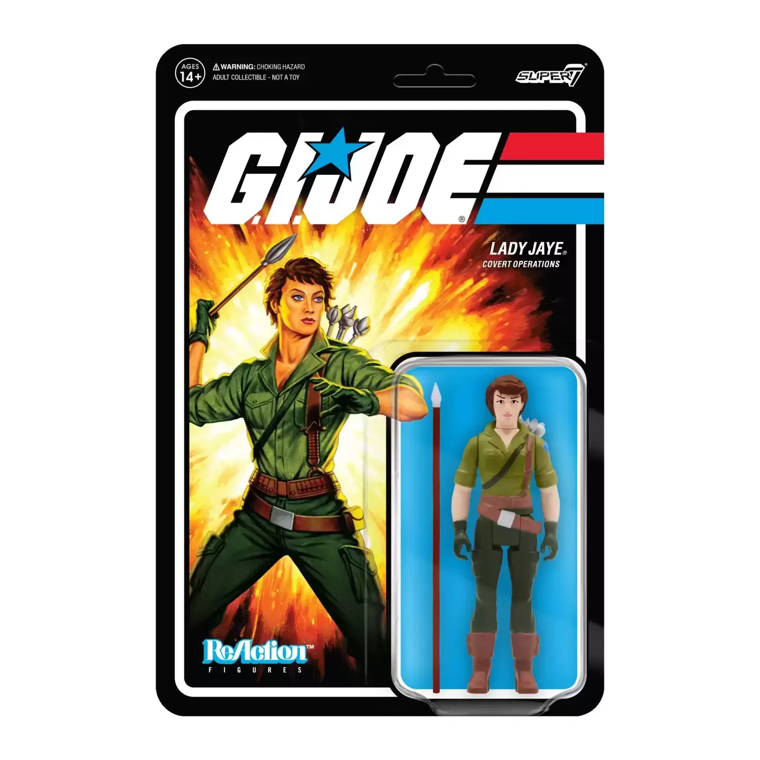 Super7 ReAction - G.I. Joe - Lady Jaye