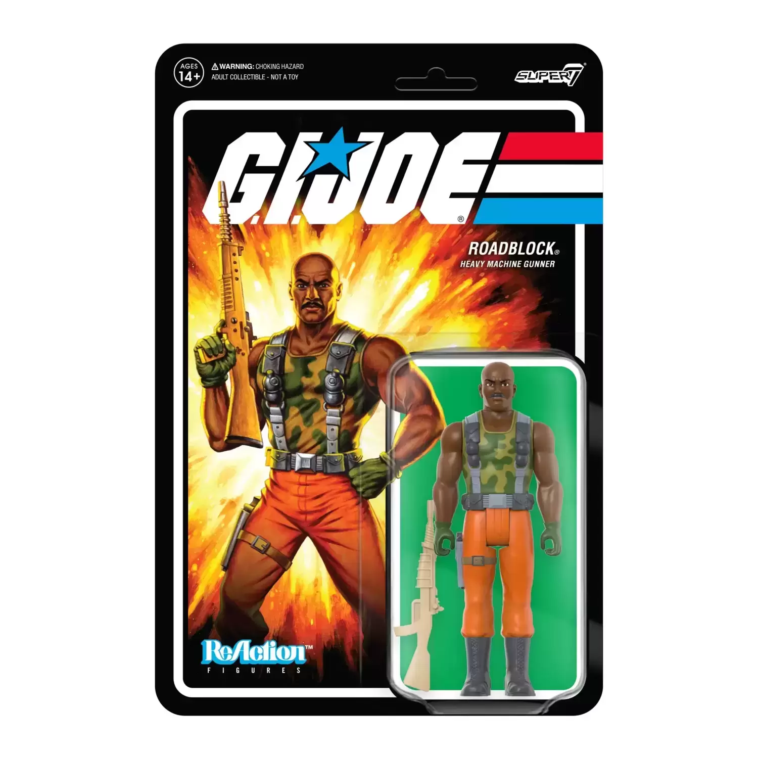 Super7 ReAction - G.I. Joe - Roadblock