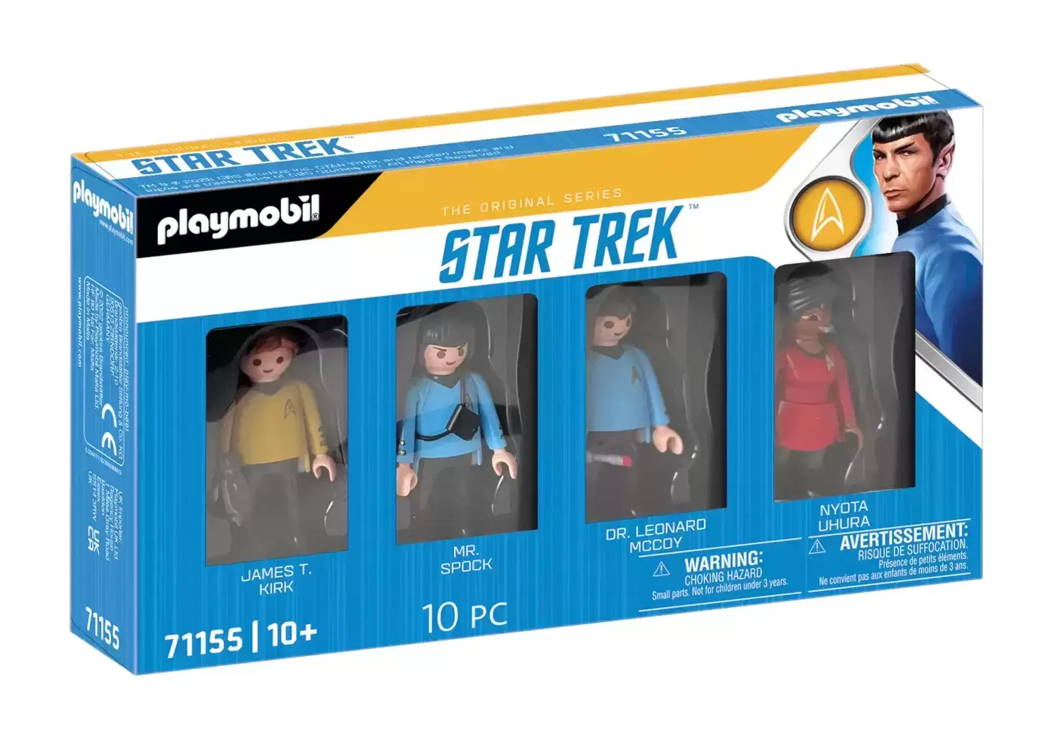 Playmobil TV Series - Star Trek (4-Pack) - Kirk / Spock / McCoy / Uhura