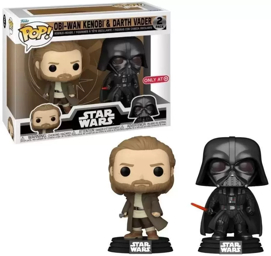 POP! Star Wars - Obi-Wan Kenobi & Darth Vader 2 Pack