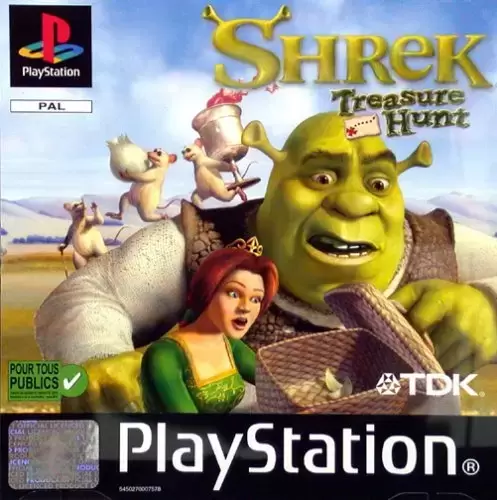 Jeux Playstation PS1 - Shrek : Treasure Hunt