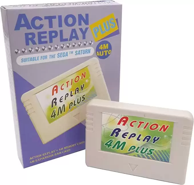 SEGA Saturn Stuff - Action Replay 4M Plus - Ultimate enhancement for your Saturn console